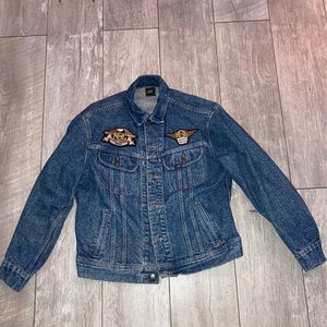 Lee harley davidson jean jacket